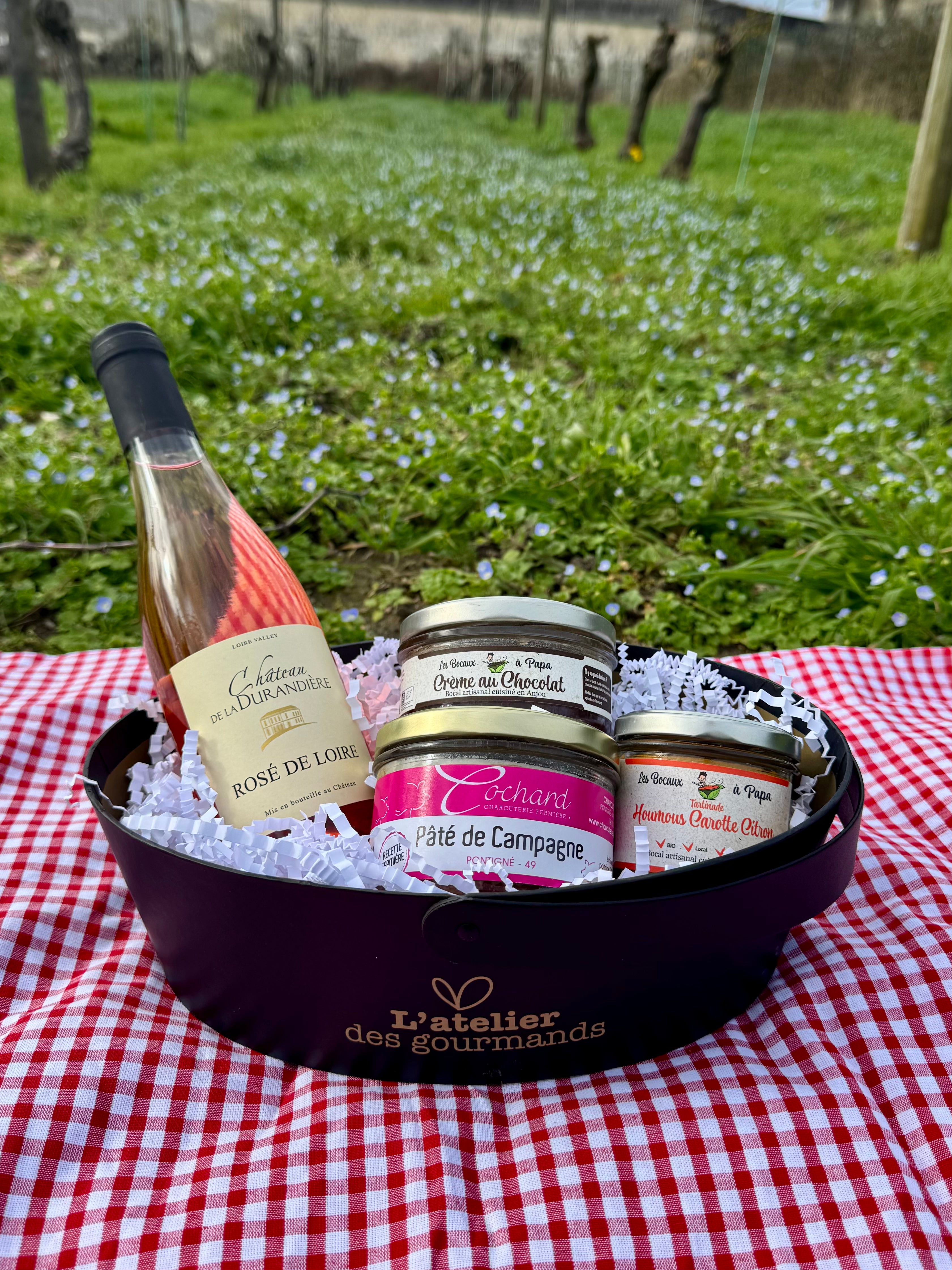 Panier "l'atelier des gourmands"